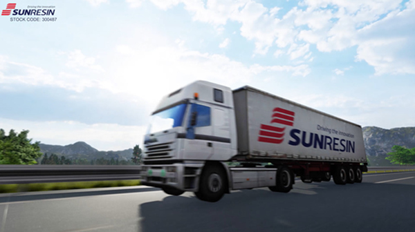 Das automatisierte Verpackungs- und Logistiksystem bringt Sunresin qualitativ hochwertige Produkte in die Welt